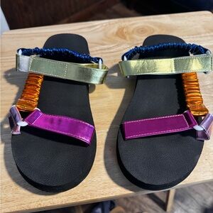 Colorful Strappy Sandals